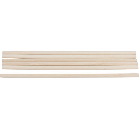 VBS Holz-Rundstäbe, 30 cm