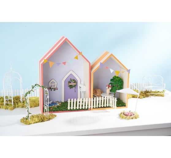 Mini parasol, white