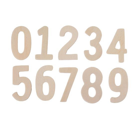 VBS Number assortment, 50 pieces