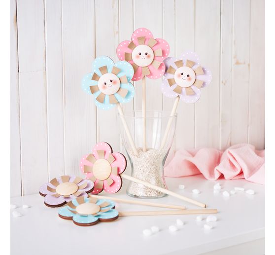 VBS Tealight holder "Flower"