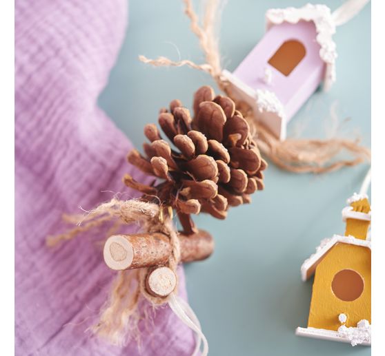 VBS Decorative birdhouses "Minis", set of 8
