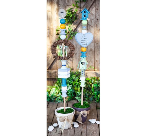 VBS Decorative birdhouses "Minis", set of 2