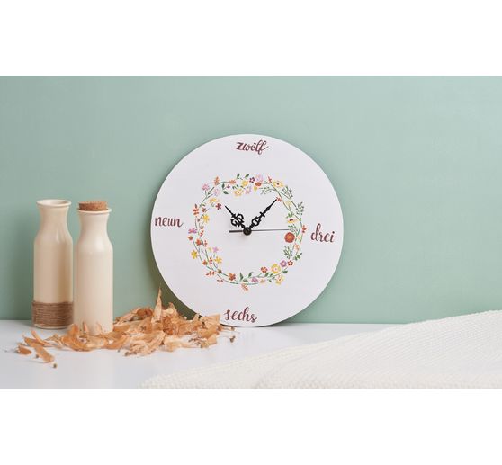 MDF-Platte "Wanduhr"
