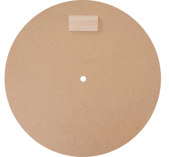 MDF-Platte "Wanduhr"