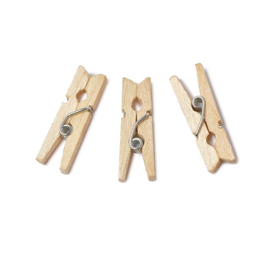 VBS Mini-Holzklammern "2 cm", 100 Stück