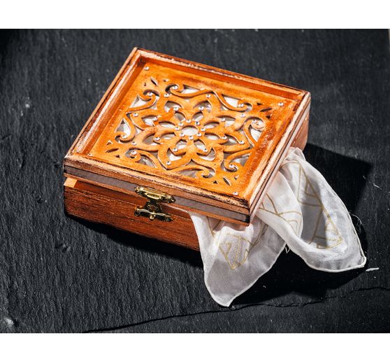 VBS Holzkasten "Ornament-Blume"