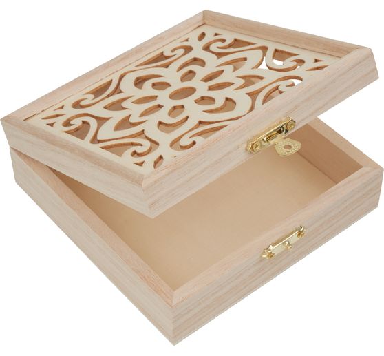 VBS Wooden box "Ornament flower"