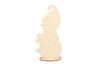 Stehfiguren "Schneemann und Elch"