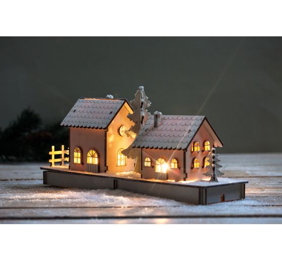 Wooden kit "2 houses of lights