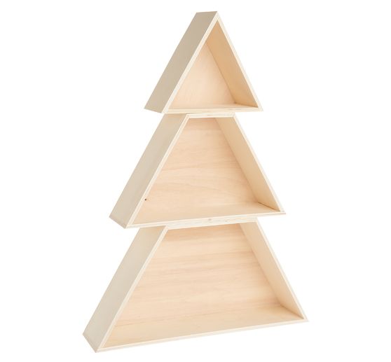 Tannenbaum Holzboxen-Set