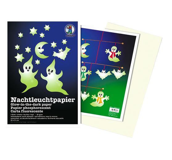 Nachtleuchtpapier