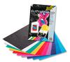 Glitterpapier, 23x33 cm, 10 Blatt farbig sortiert
