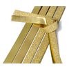 Papierstreifen "Glitter, gold", 25mm Gold