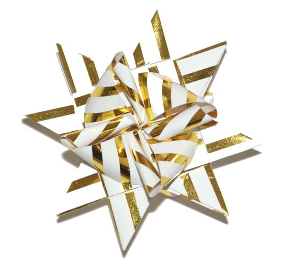 Paper strips shiny "Golden Glamour", 50mm