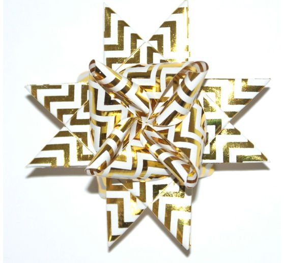 Paper strips shiny "Golden Glamour", 50mm