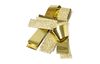 Paper strips shiny "Glitter, gold", 50mm