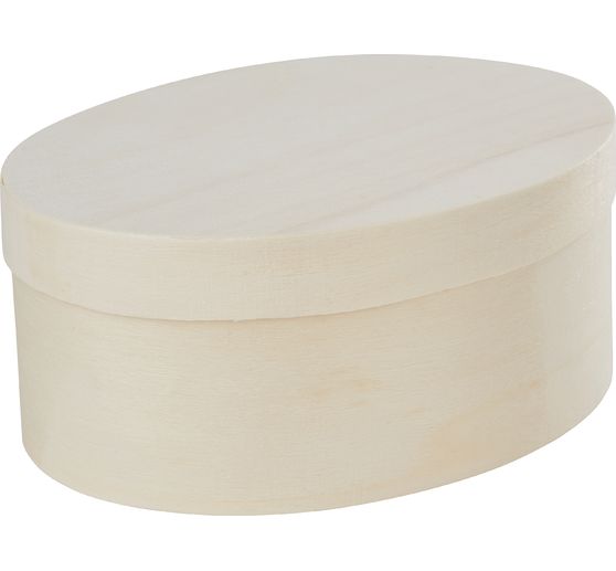 VBS Wooden chip box "Oval"