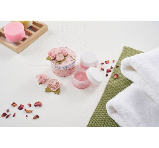 Papierblumen "Rosé", 9er-Set