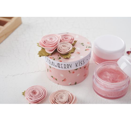 Papierblumen "Rosé", 9er-Set