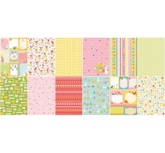 Designpapierblock "Frühjahr / Ostern"
