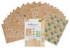 Motivblock "Kraftpapier mit Motivdruck"