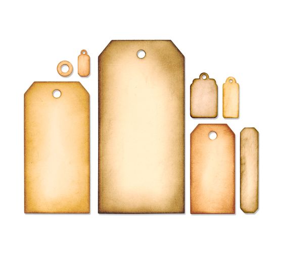 Sizzix Framelits Stanzschablone "Tag Collection"