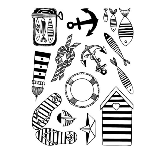 Stempel-Set "Navy"