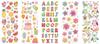 Brilliant-Sticker "Ganzjahr", 5 Blatt
