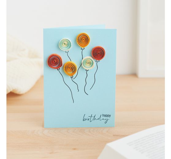 VBS Quilling strips "Colorful", 5 mm, 500 pieces