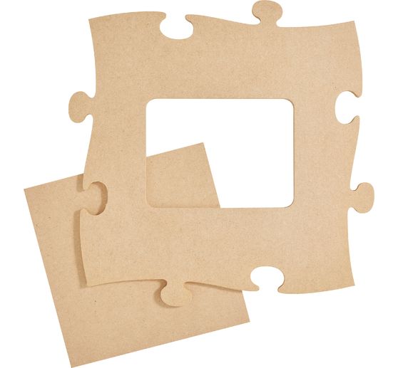 VBS Puzzlerahmen "Eckig - Gro&szlig;", ca. 25 x 25 cm