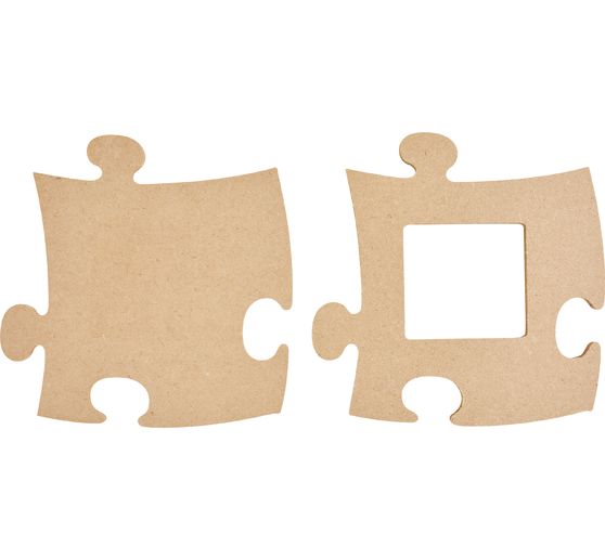 VBS Puzzlerahmen "Eckig - Klein", ca. 12,6 x 12,6 cm