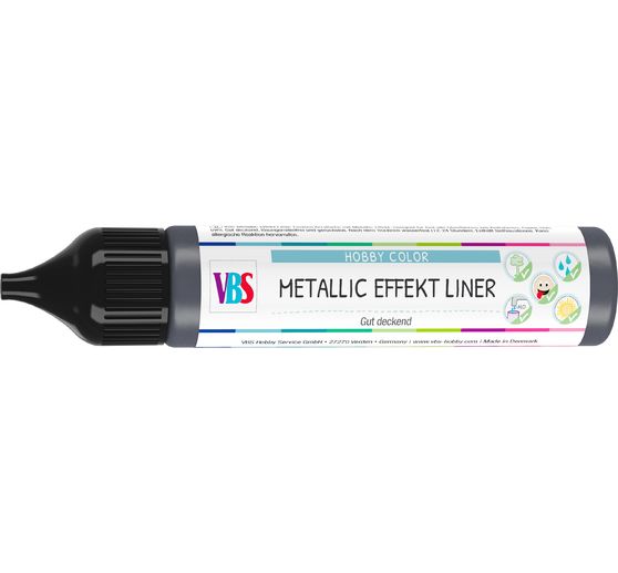 VBS Metallic Effekt Liner, 28 ml