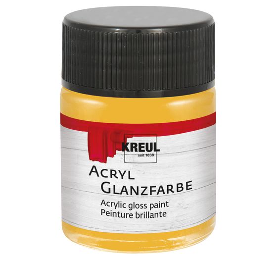KREUL Acryl Glanzfarbe, 50 ml, metallic