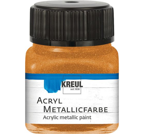 KREUL Acryl Metallicfarbe, 20 ml