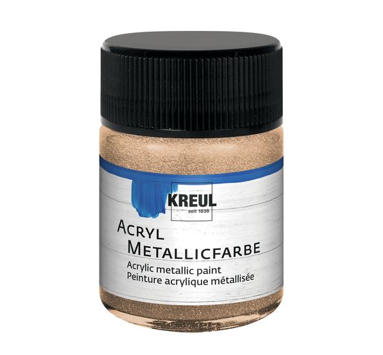 KREUL Acryl Metallicfarbe, 50 ml