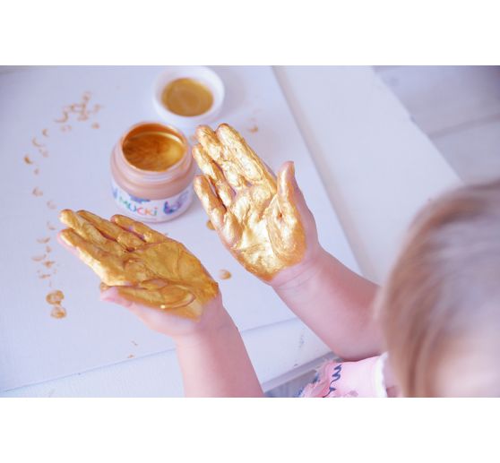 MUCKI Funkel-Fingerfarbe