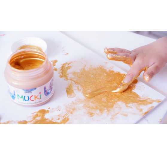 MUCKI Funkel-Fingerfarbe