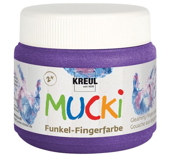 MUCKI Funkel-Fingerfarbe