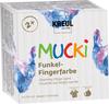 MUCKI Funkel-Fingerfarbe, 4er-Set