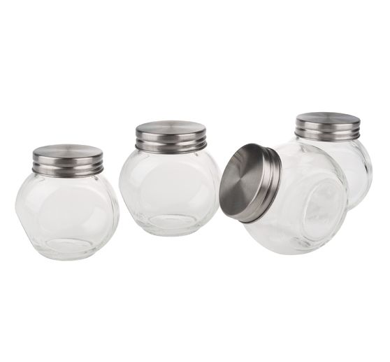 VBS Storage jar / sweet jar, 4 pieces