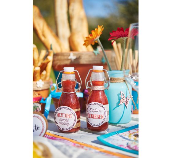 VBS Mini swing top bottles, 4 pieces