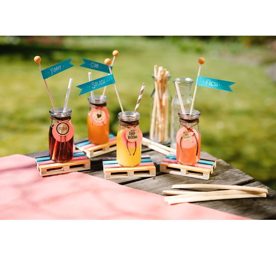 Miniature wooden pallet