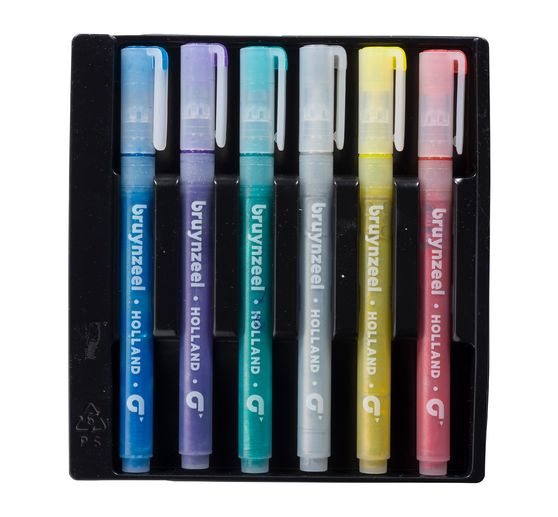 Filzstifte "Glitter", 6tlg.