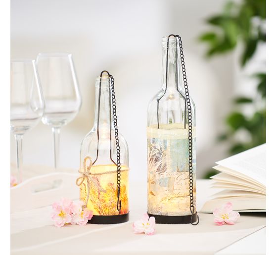VBS Windlicht "Flasche", Höhe 29 cm