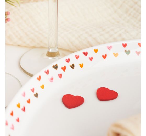 VBS Teller mit Rand, Porzellan