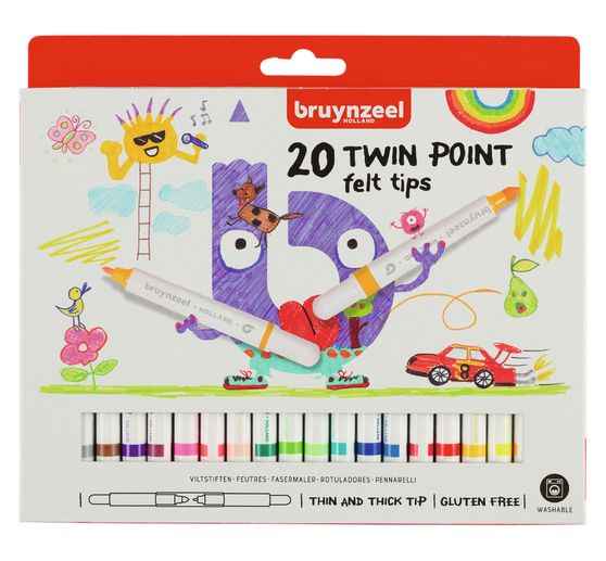 Filzstifte "Twin Point", 20tlg.