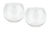 VBS Teelichtglas "Bowl", Ø 10,5 cm, 2 Stück