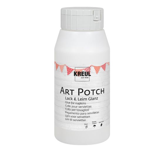 KREUL Art Potch Varnish & Glue "Glossy", 797 g / 750 ml
