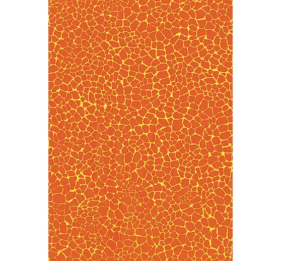 Décopatch-Papier "Facetten-Orange"