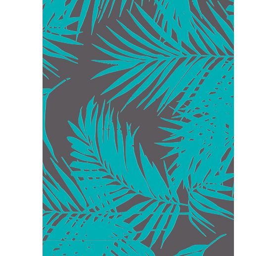 Décopatch paper "Fern-Turquoise"